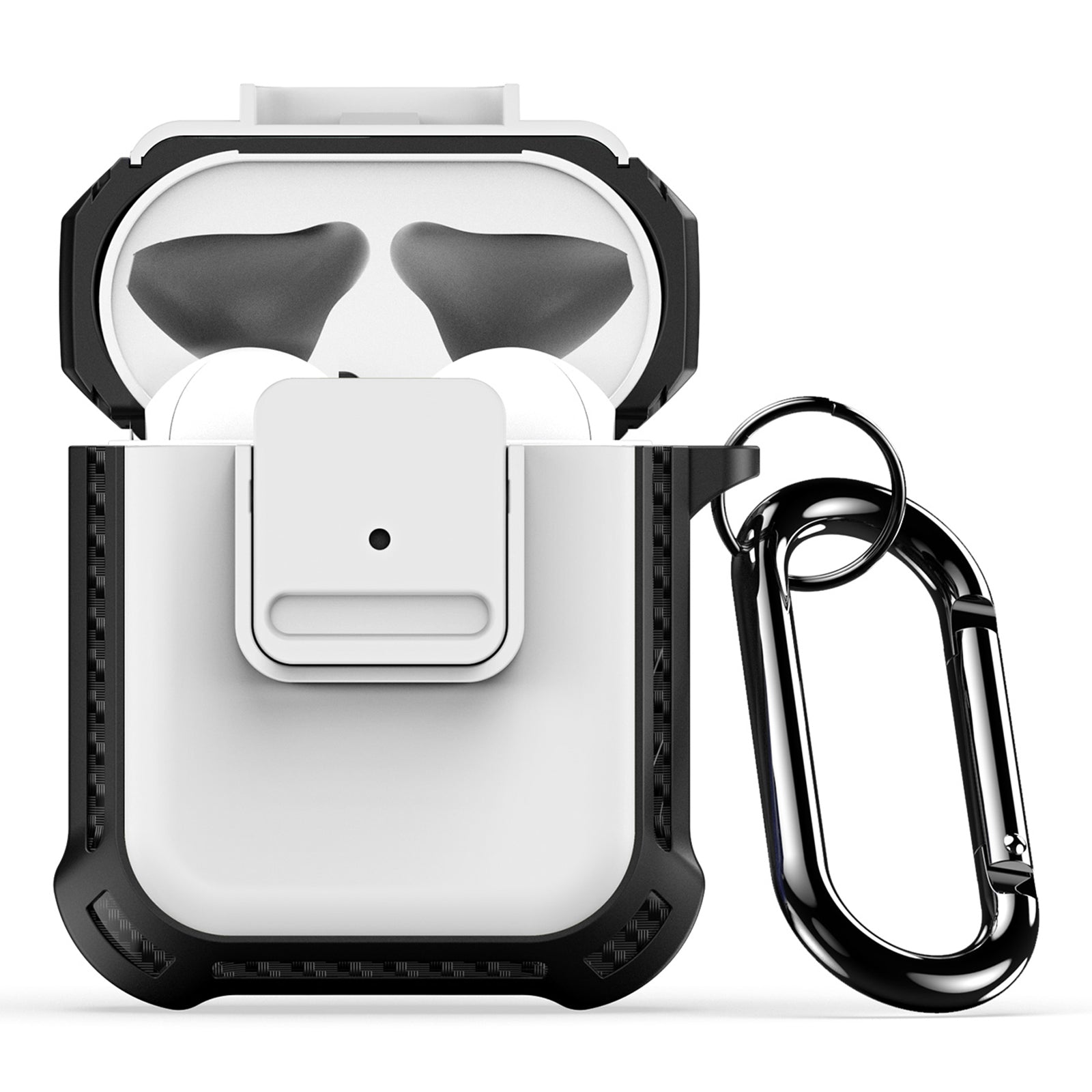DUX DUCIS PECG Series for Apple AirPods with Charging Case (2016) / (2019) / AirPods with Wireless Charging Case (2019) Earbuds Cover DUX DUCIS PECG Series for Apple AirPods with Charging Case (2016) / (2019) / AirPods with Wireless Charging Case (2019) Earbuds Cover